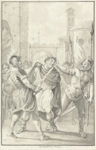 Císař Vitellius na cestě k popravě od Reinier Vinkeles (I)