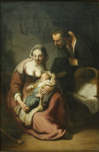 Svatá rodina od Rembrandt