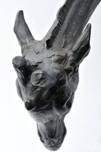 Velká žirafa se sklopenou hlavou, model 1909-10, odlita před rokem 1913 (bronz) (viz také 3084917-43) od Rembrandt Bugatti