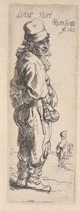 Žebrák odpovídá od Rembrandt van Rijn