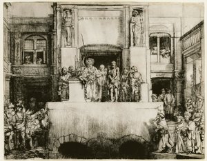 Kristus představený lidu od Rembrandt van Rijn