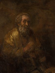 Homer diktuje úředníkovi od Rembrandt van Rijn