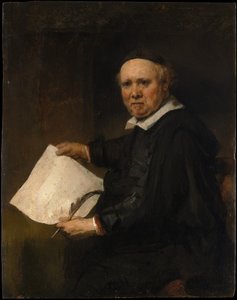 Lieven Willemsz van Coppenol (olej na dubu) od Rembrandt van Rijn