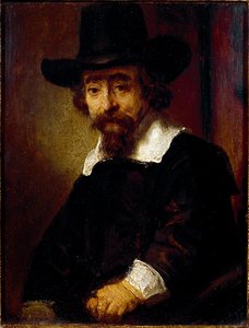 Portrét Dr. Ephraima Buena od Rembrandt Harmensz. van Rijn