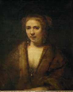 Portrét Hendrijke Stoffelsové... od Rembrandt Harmensz. van Rijn