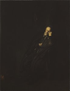 Portrét starého muže, 1629 od Rembrandt van Rijn