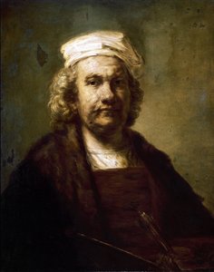 Autoportrét. (olej na plátně od Rembrandt van Rijn