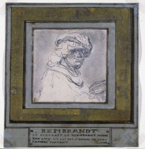 Autoportrét od Rembrandt van Rijn