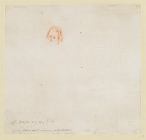 Malá studie hlavy od Rembrandt van Rijn