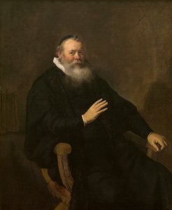 Kazatel Eleazar Swalmius od Rembrandt Harmensz. van Rijn