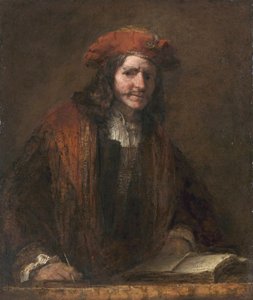 Muž v červené čepici (Muž s červenou čepicí), asi 1660 (olej na plátně)