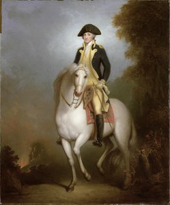 Jezdecký portrét George Washingtona od Rembrandt Peale