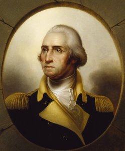 George Washington, kolem roku 1850 (olej na plátně) od Rembrandt Peale