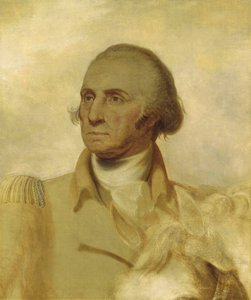 Skica pro portrét George Washingtona od Rembrandt Peale