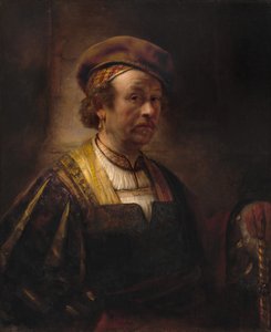 Portrét Rembrandta, 1650.