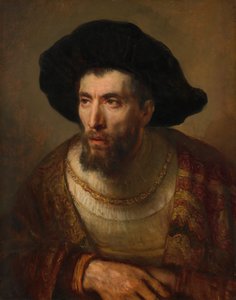 Filosof, c. 1653. Tvůrci: Rembrandt Workshop, Willem Drost.