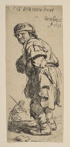 Volající rolník: T is vinnich kout, 1634. od Rembrandt van Rijn