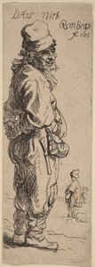 Odpověď rolníka: „Dats niet“ (To nic není) od Rembrandt van Rijn