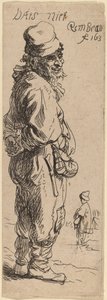Rolník odpovídá: Dats niet To není nic, 1634. od Rembrandt van Rijn