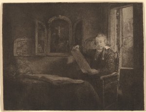 Abraham Francouz od Rembrandt van Rijn