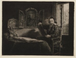 Abraham Francen od Rembrandt van Rijn