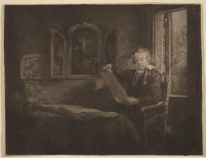 Abraham Francen od Rembrandt van Rijn