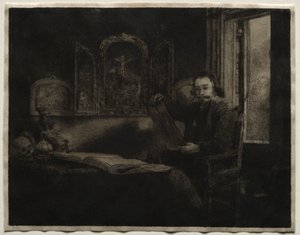 Abraham Francen, lékárník, c. 1657. od Rembrandt van Rijn