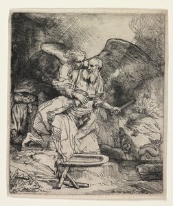 Abrahamova oběť, 1655. od Rembrandt van Rijn