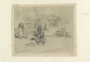 Baders Kolekce osmdesáti pěti původních tisků (název série) od Rembrandt van Rijn