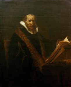 Obrázek Johannes Cornelisz. Sylvius (?) od Rembrandt van Rijn