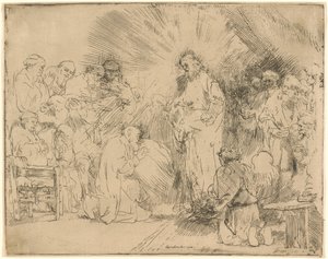 Kristus se zjevuje apoštolům od Rembrandt van Rijn
