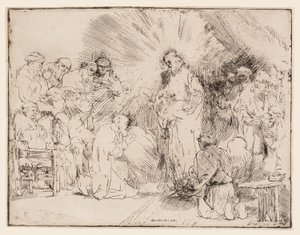 Kristus se zjevuje apoštolům od Rembrandt van Rijn