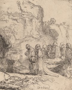 Kristus nese k hrobu, c. 1645. od Rembrandt van Rijn