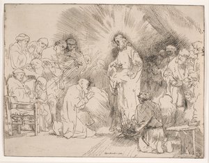 Kristus se zjevuje apoštolům od Rembrandt van Rijn
