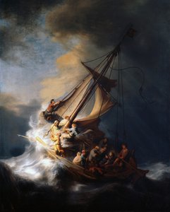 Kristus v bouři na Galilejském jezeře, 1633