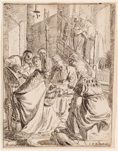 Obřízka Krista od Rembrandt van Rijn