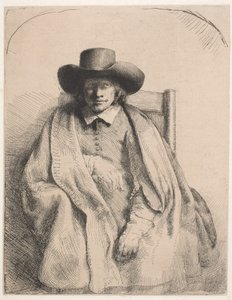 Clement de Jonghe, prodejce tisku od Rembrandt van Rijn
