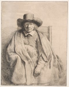 Clement de Jonghe, prodejce tisku od Rembrandt van Rijn