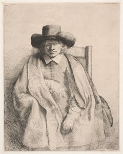 Clement de Jonghe, prodejce tisku od Rembrandt van Rijn