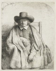 Clement de Jonghe, prodejce tisku od Rembrandt van Rijn