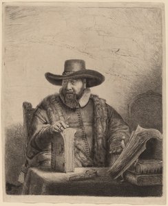 Cornelis Claesz Anslo od Rembrandt van Rijn