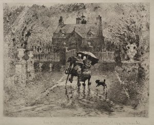 Venkovští sousedé od Rembrandt van Rijn
