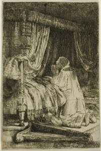David v modlitbě od Rembrandt van Rijn