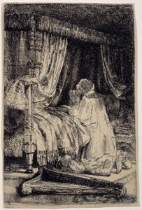 David v modlitbě od Rembrandt van Rijn