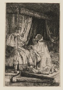 David v modlitbě od Rembrandt van Rijn