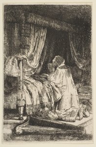 David v modlitbě, 1652. od Rembrandt van Rijn