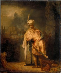 David se loučí s Jonathanem od Rembrandt van Rijn