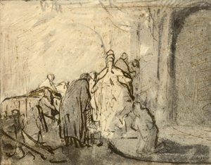 Kající Jidáš od Rembrandt van Rijn