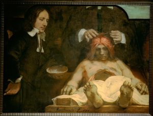 Anatomie Dr. Johan Deijman od Rembrandt van Rijn