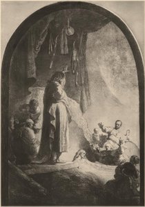 Vzkříšení Lazara od Rembrandt van Rijn